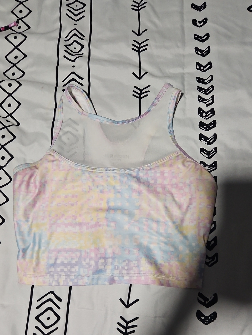 Joe Fresh Pastel Tie-Dye Sports Bra